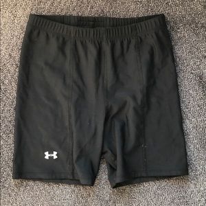Under armour athletic spandex shorts